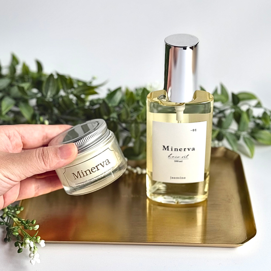 【軽くまとまるスタイリングセット】ジャスミンオイル＆ヘアバーム