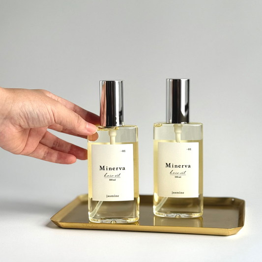 【2人でシェアできる】オーガニックジャスミンヘアオイル 2本セット