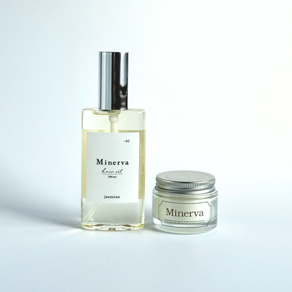 【スタイリング&保湿セット】Organic balm & Jasmine hair oil