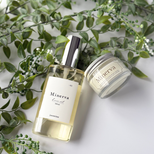【軽くまとまるスタイリングセット】ジャスミンオイル＆ヘアバーム