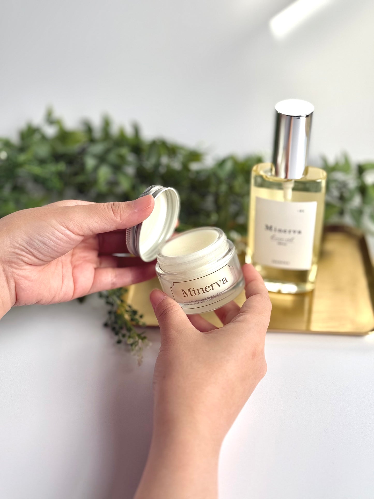 【スタイリング&保湿セット】Organic balm & Jasmine hair oil